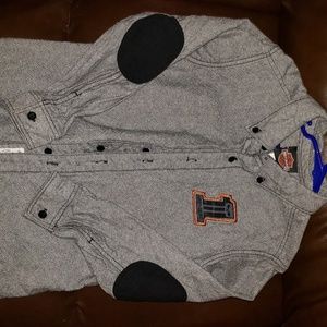 Long sleeve Harley Davidson button up
